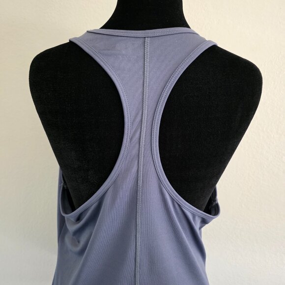 PONY Racer Back Tank Top Size Large Athletic Wear Activewear Workout Gray - Picture 7 of 8